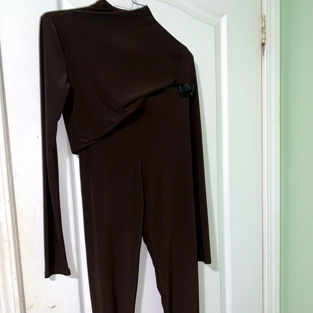 FASHION NOVA - brown legging set